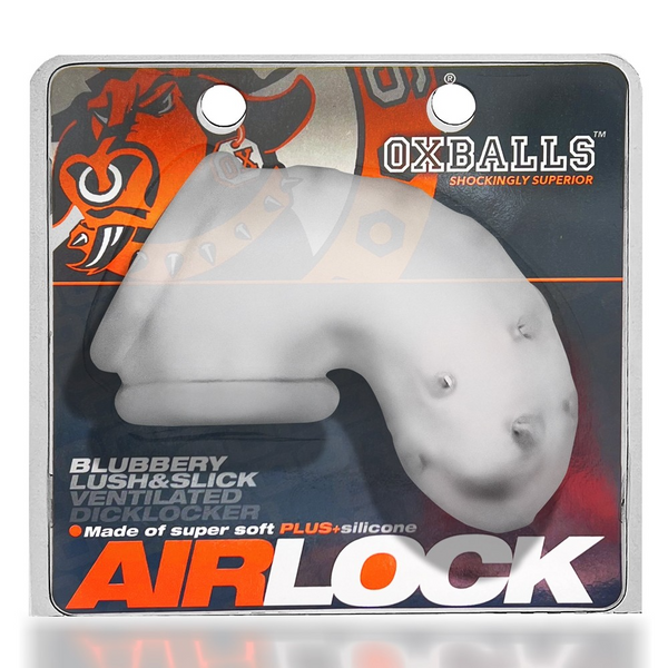 AIRLOCK, sling chastity, CLEAR ICE - premium male sex toy Idaho