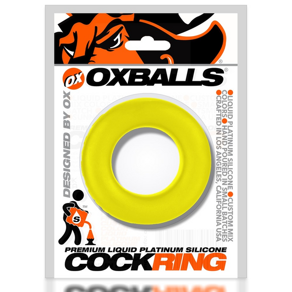 COCK-T, cockring, ACID YELLOW - premium silicone sex toy Idaho