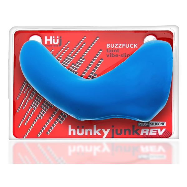 BUZZFUCK, sling with taint vibe, TEAL ICE - premium sex toys for intimate wellness and pleasure.