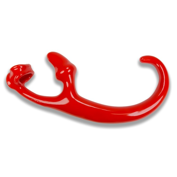 ALIEN TAIL, butt plug + sling, RED for intimate pleasure in Idaho