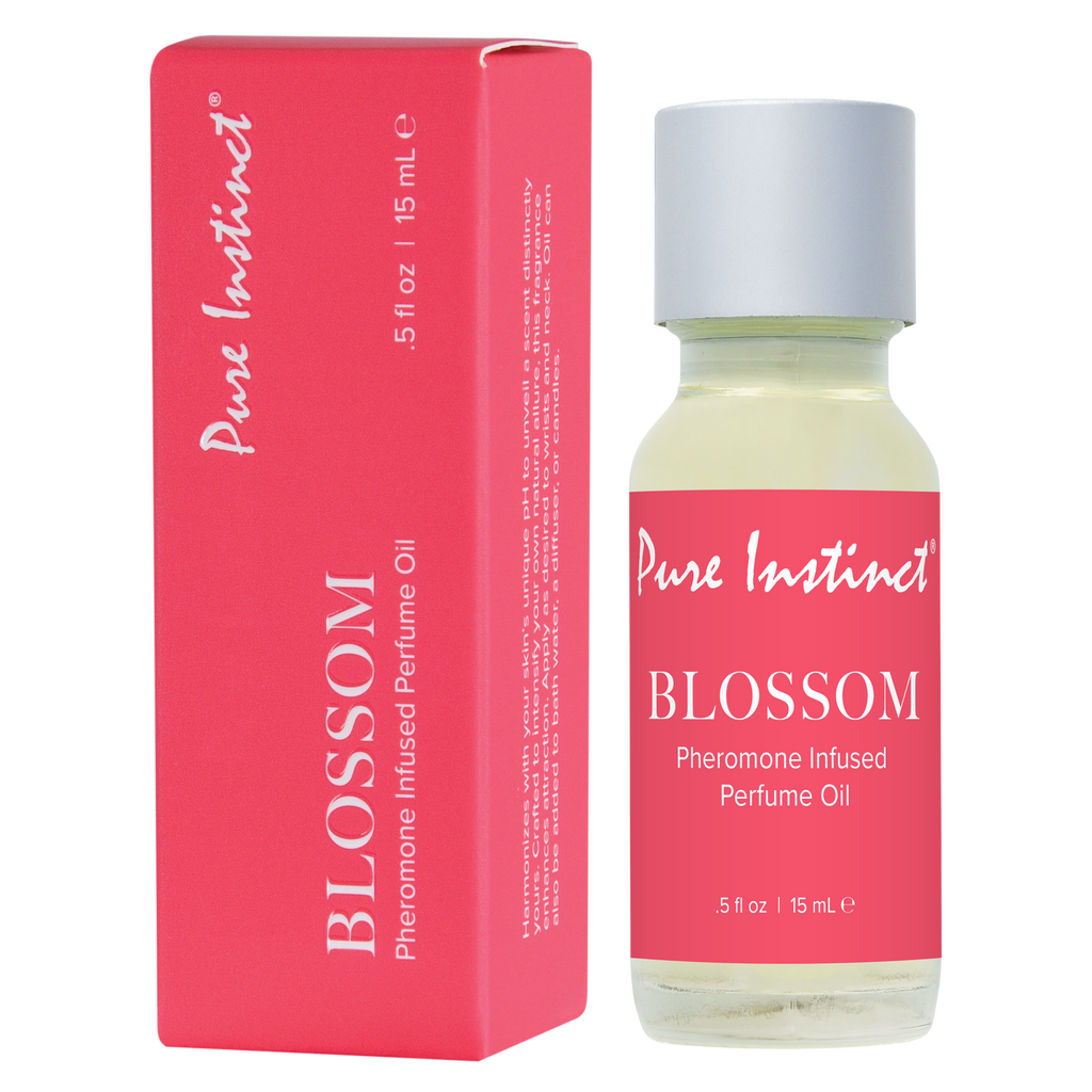 Blossom .5oz | 15mL - Pheromone Infused Perfume Oil for enhancing sexual wellness and intimacy.