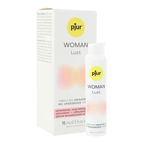 pjur Woman Lust 15ml vibrating orgasm gel for enhancing pleasure with sex toys and adult toys