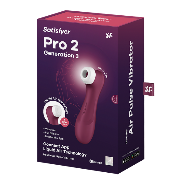 Pro 2 Generation 3 Connect App - Wine Red packaging with features