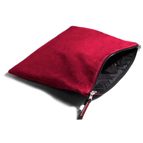Zappa Toy Bag Cherry Microsuede for discreet sex toys Idaho