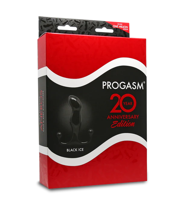 Aneros Progasm Prostate Massager Black Ice packaging