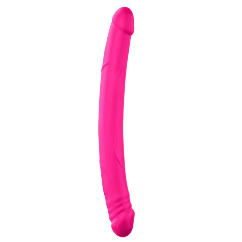 REAL DOUBLE DO - 42cm double-ended silicone sex toy