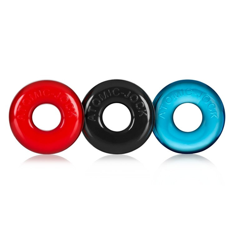RINGER, 3-pack of DO-NUT-1 -  MULTI. Premium sex toys Idaho.