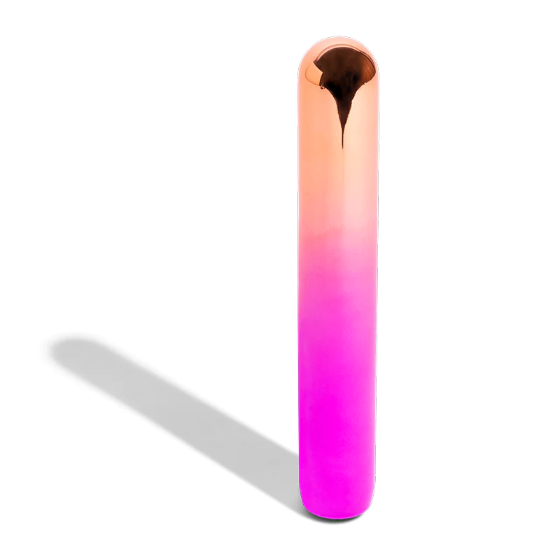 ALUMINIUM DOUBLE MOTOR RUMBA in pink and copper for pleasure toys Idaho