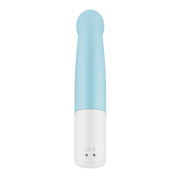 Satisfyer Playful Four G-spot vibrator in blue, perfect for sexual health and intimate wellness.