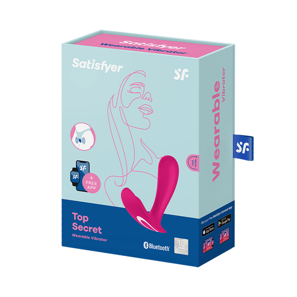 Satisfyer Top Secret Pink box design for discreet pleasure toys Idaho