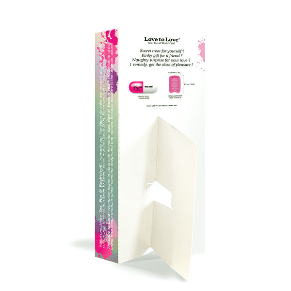 SEXY PILLS KINKY PINK VALENTINE - 6PK in packaging.