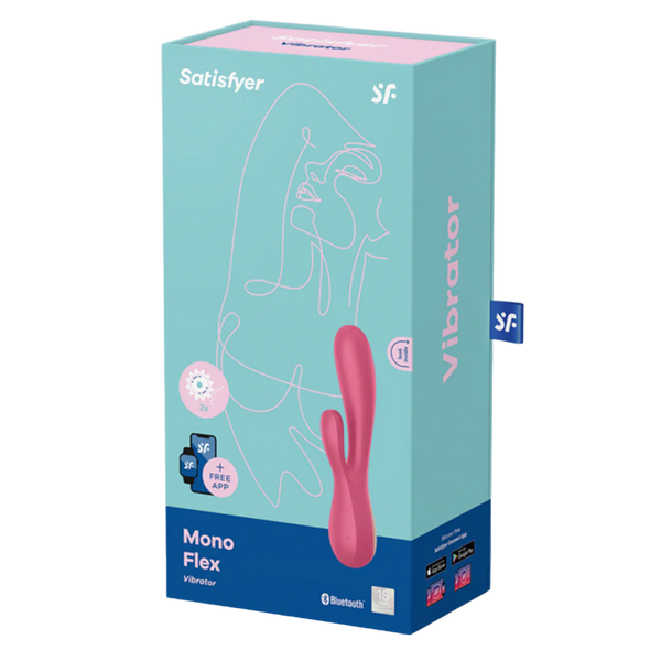 Mono Flex red - Red vibrator packaging, adult products Idaho