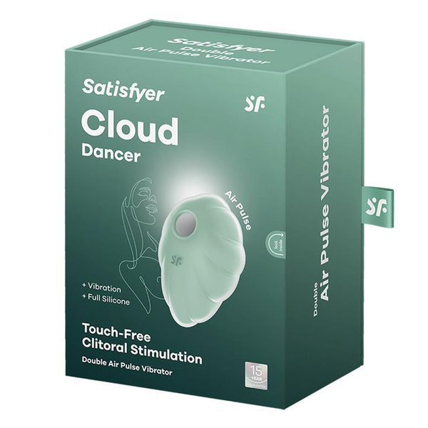 Satisfyer Cloud Dancer - Mint, a premium sex toy for intense clitoral stimulation and intimate wellness.