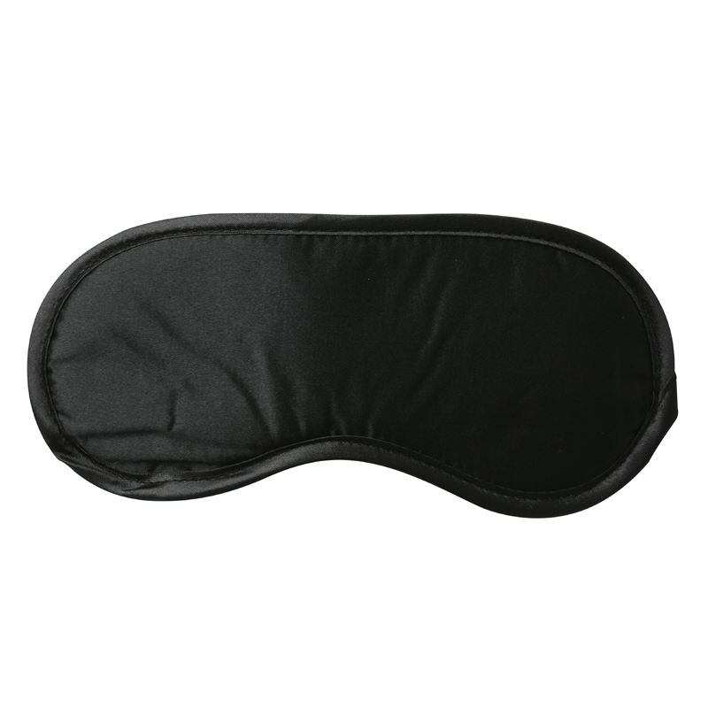 Satin Blindfold Black for heightened sensory play, perfect for enhancing intimacy with sex toys and adult toys.