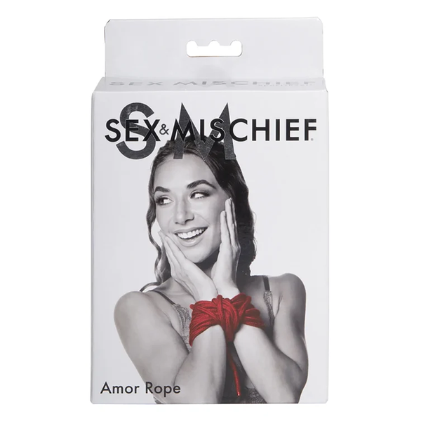 Amor Rope packaging for pleasure toys in Idaho.