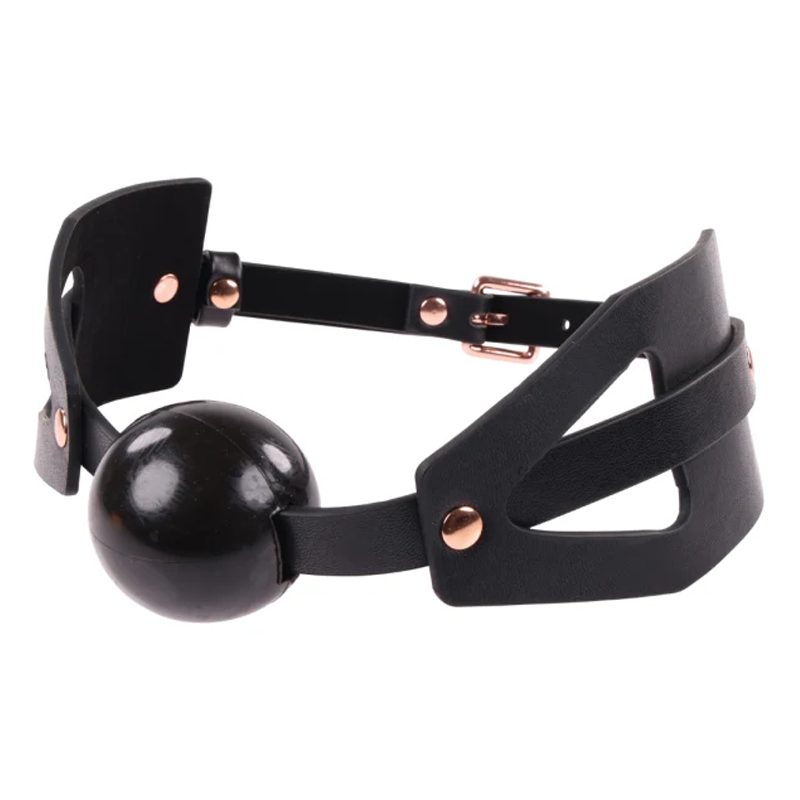 Brat Ball Gag for couples toys Idaho in premium black design