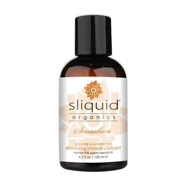 Sliquid Organics Sensation 4.2oz stimulating lubricant for sex toys Idaho