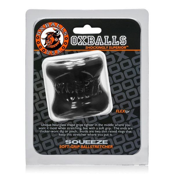 SQUEEZE, ballstretcher - BLACK packaging for sex toys Idaho