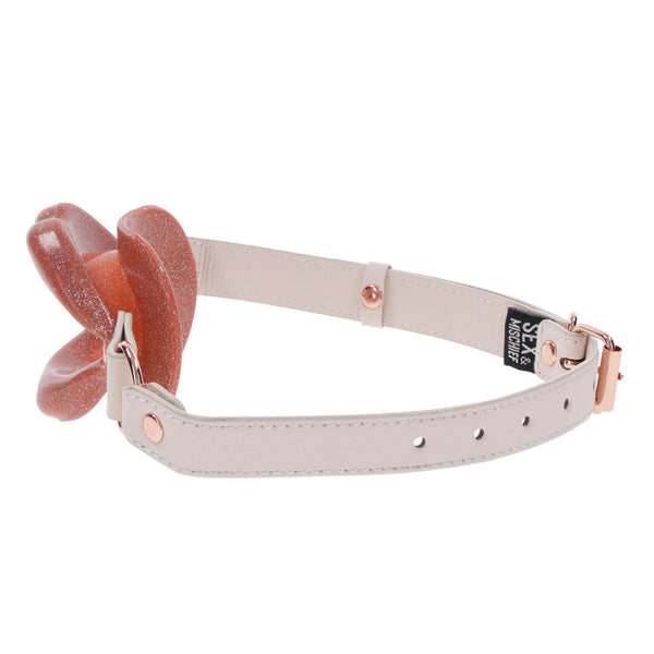 Peaches ‘n CreaMe Silicone Lips, a playful gag for couples, perfect for beginners, premium sex toys, adult store Idaho.