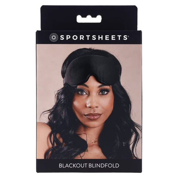 Blackout Blindfold by Sportsheets, premium sex toys for sensory play and intimate wellness.