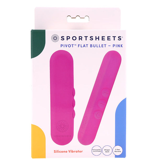 Pivot Flat Bullet – Pink vibrator for discreet pleasure toys Idaho