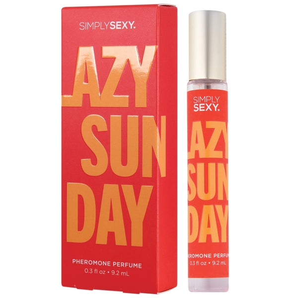 LAZY SUNDAY Pheromone Infused Perfume - Lazy Sunday 0.3oz | 9.2mL bottle with box for intimate wellness and sexual health.