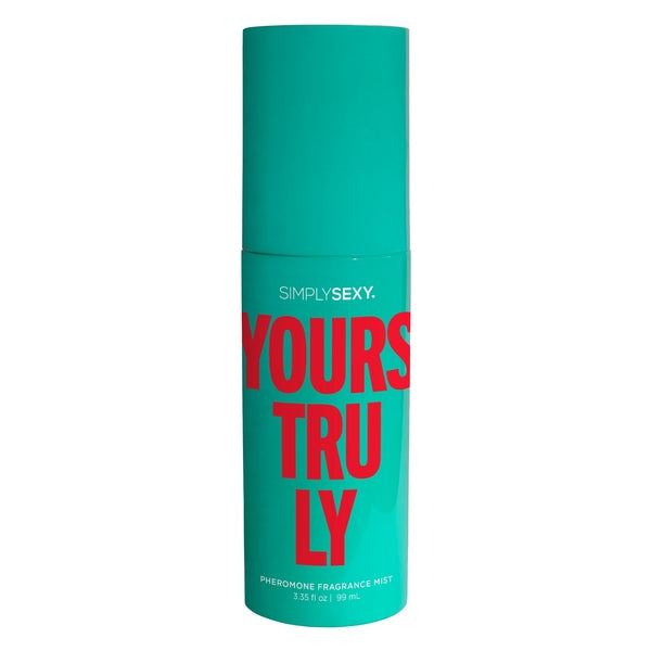 PHEROMONE BODY MIST - YOURS  TRULY - 3.35 floz | 99mL for intimate appeal, buy sex toys online Idaho.