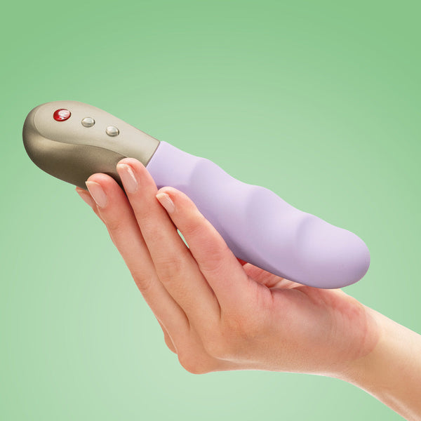 STRONIC PETITE in hand, a small thrusting vibrator for beginners, sex toys Idaho