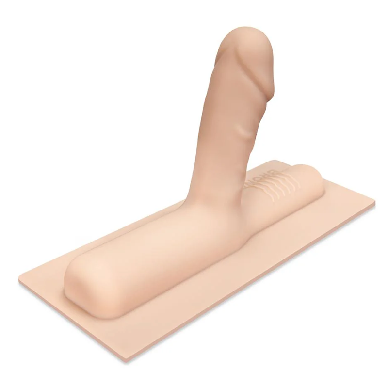 Bronco - Realistic Silicone Attachment - Vanilla for sex toys Idaho
