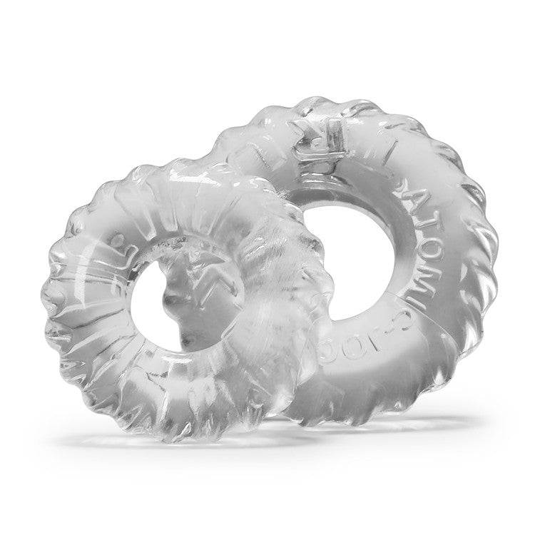 TRUCKT, 2-pack cockring - CLEAR for pleasure toys Idaho