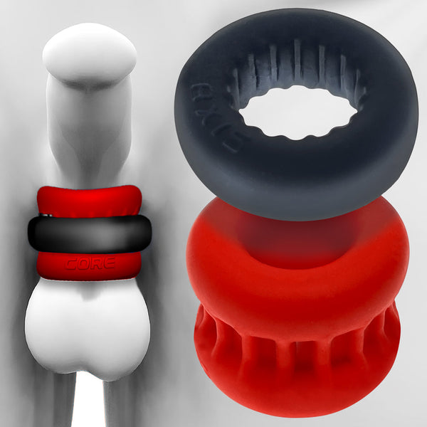 ULTRACORE Core ballstretcher w/ Axis ring RED ICE in use
