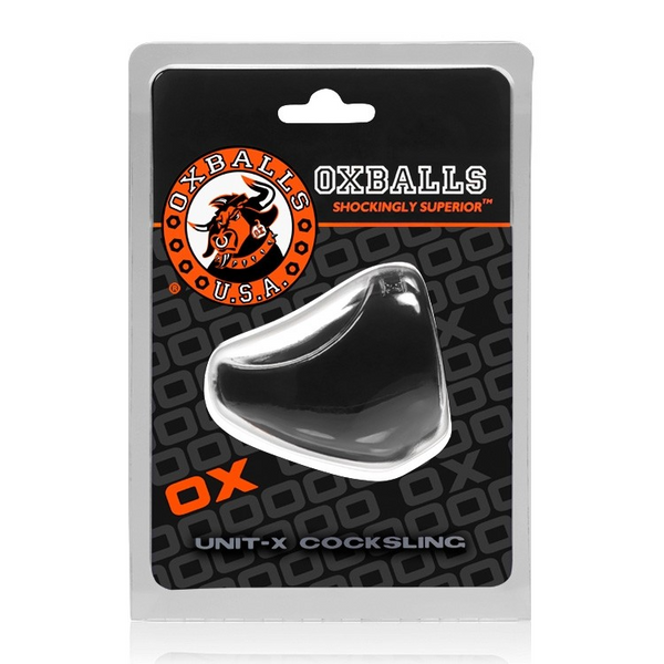 Oxballs UNIT-X, cocksling - BLACK packaging view for sex toys Idaho