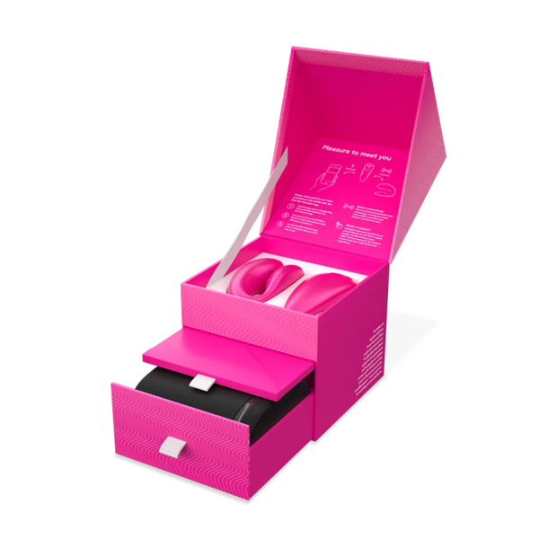 Chorus - Cosmic Pink box with couple's vibrator and controls, adult toys Idaho