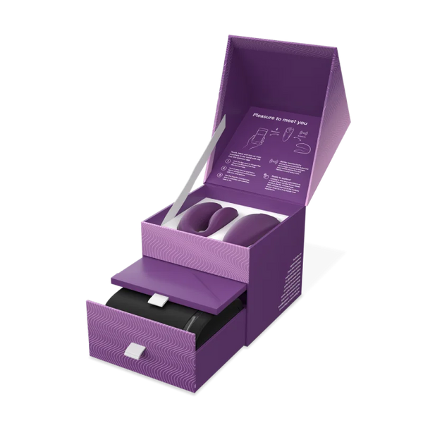 Chorus - Purple couple's vibrator in packaging, sex toys Idaho.