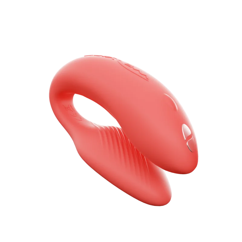 Chorus - Crave Coral couples vibrator for intimate pleasure.