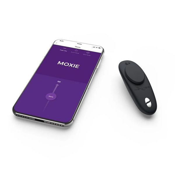 Moxie+ Satin Black app and remote for discreet pleasure toys Idaho.