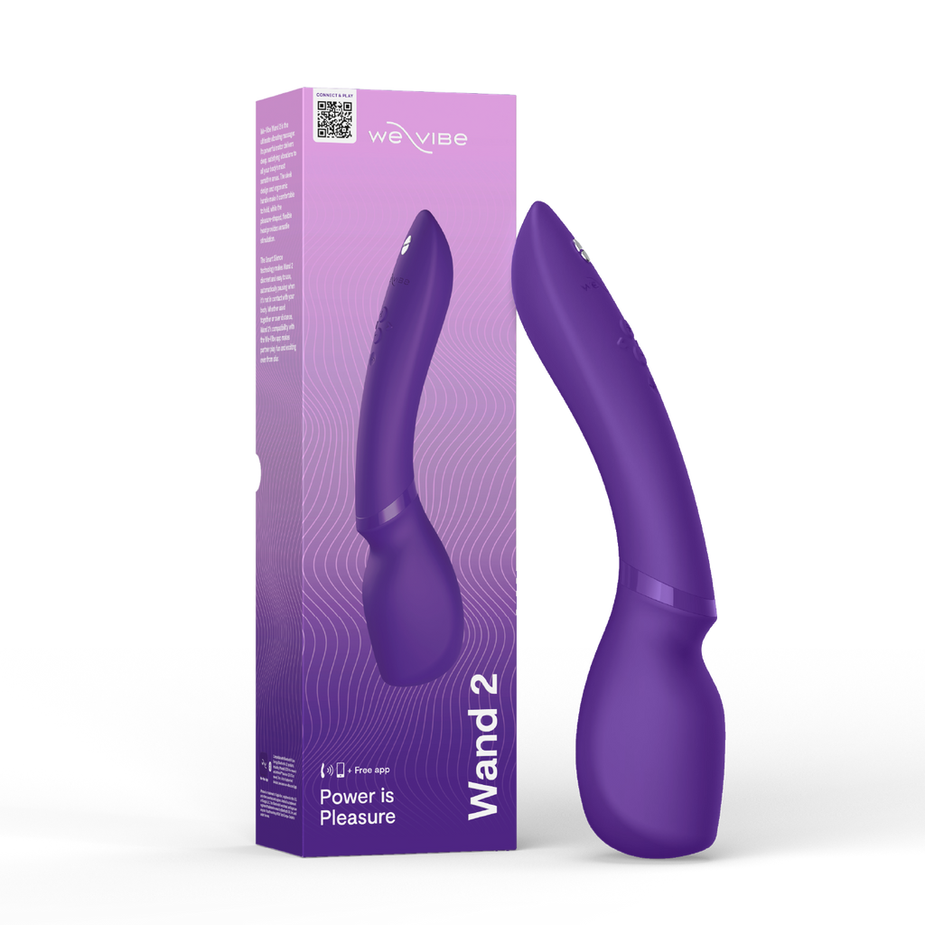 Wand 2 Purple cordless vibrator, premium sex toys Idaho