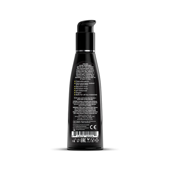 Aqua Sensitive 4oz - Hypoallergenic lubricant for sensitive skin