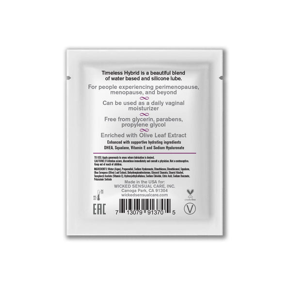 Simply Timeless Hybrid Sachet 6 ml/0.2 fl oz for intimate wellness and sexual health, ideal for adults looking for pleasure toys.