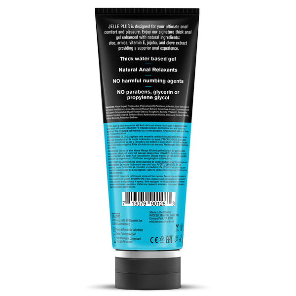 Jelle Plus 8oz anal lubricant for comfort and pleasure