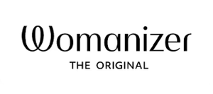 Womanizer brand logo, premium pleasure products for women.
