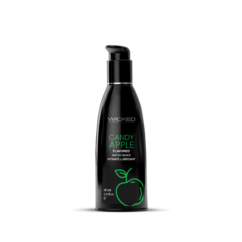 Aqua Candy Apple 2oz flavored lubricant for intimate pleasure