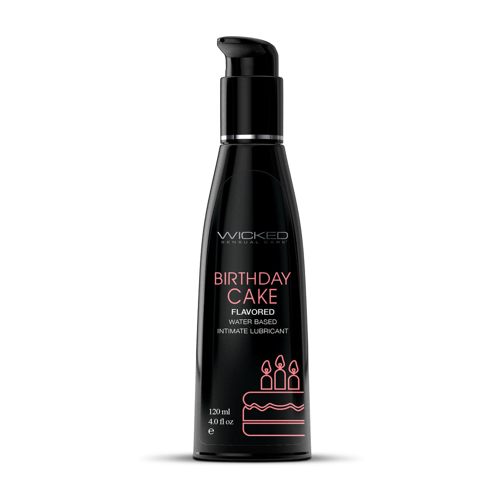 Aqua Birthday Cake 4oz - flavored lubricant for pleasure toys Idaho
