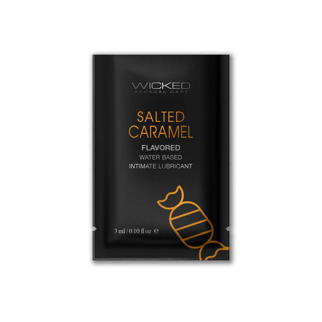 Aqua Salted Caramel Sachet for intimate pleasure toys Idaho