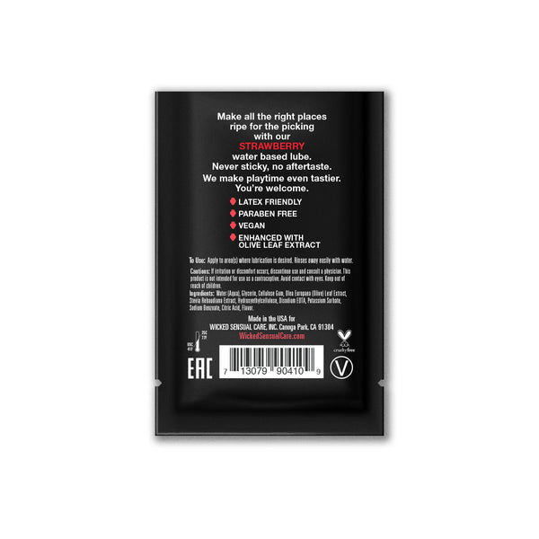 Aqua Strawberry Sachet for intimacy toys Idaho