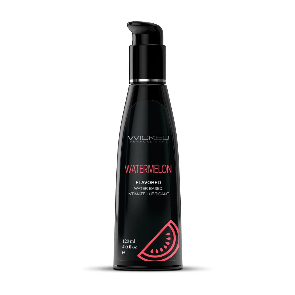 4oz Aqua Watermelon flavored water-based lubricant for pleasure toys Idaho