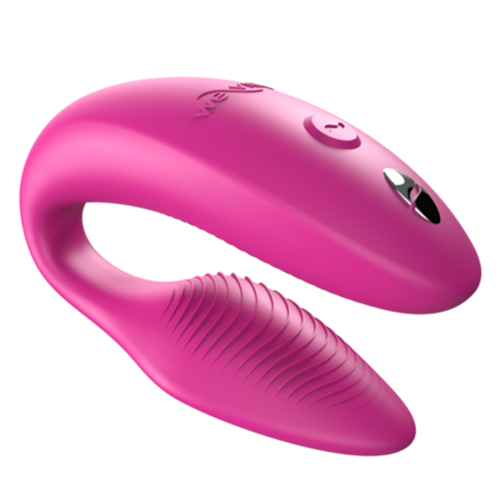Sync 2 - Dusty Pink couples vibrator for intense pleasure, waterproof and rechargeable, perfect for couples sex toys.