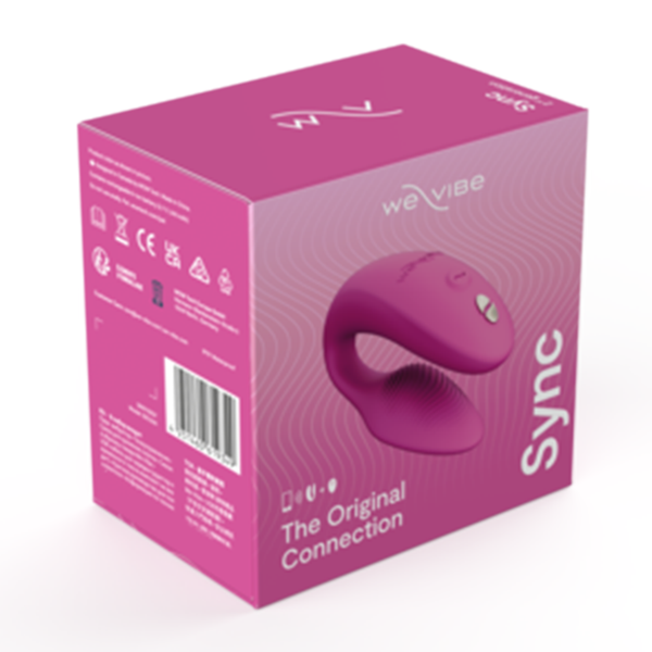 Sync 2 - Dusty Pink packaging featuring We-Vibe, a premium couples sex toy for intimate wellness.