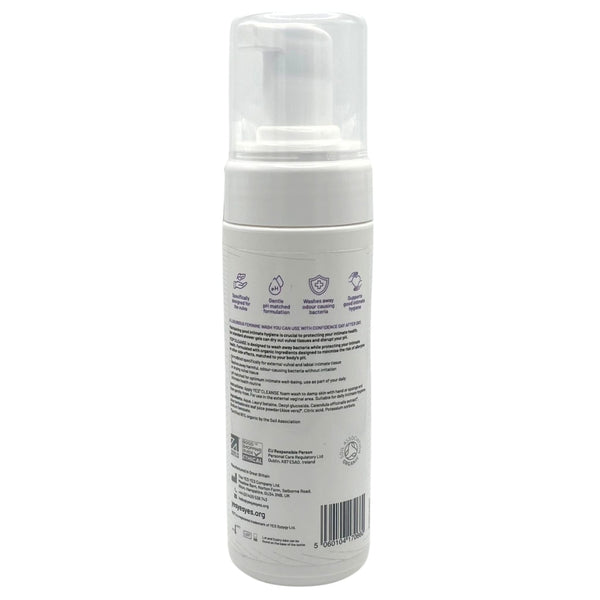 Cleanse - Un-fragranced 150ml intimate foam wash bottle