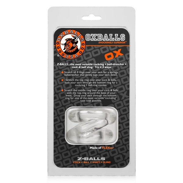 Z-BALLS ballstretcher CLEAR packaging in adult toys Idaho